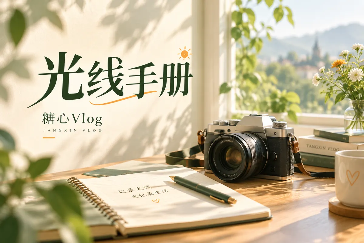 窗边光逆光与色温变化示意画面