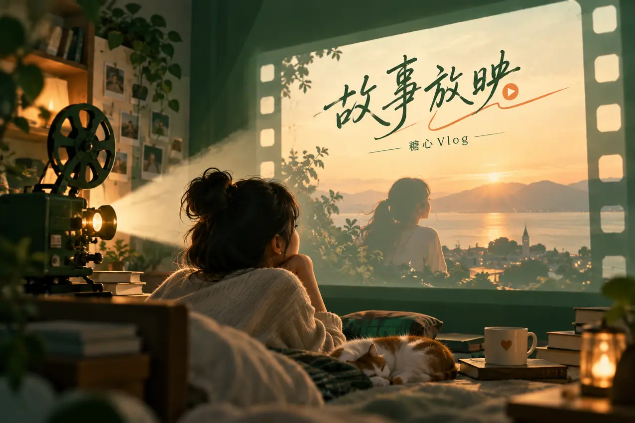 具有开场与转折感的原创叙事画面